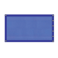 Bache a bulles bleu 400 microns 10 x 5 borde 4 cotes