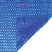 Bâche à bulles bleu/bleu 400 microns non bordée