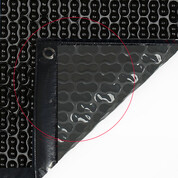 Bâche à bulles Energy Guard 500 microns bordée 2 côtés