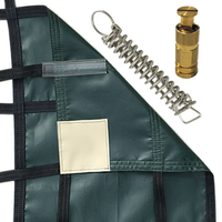 Bâche blizzard luxe filet piton escamotable