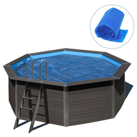 Bâche été ronde pour piscine composite  Ø 4.10 m