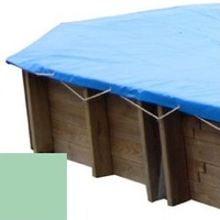 Bache hiver amande pour piscine bois original 872 x 472