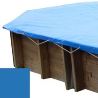 Bache hiver bleu pour piscine bois original 727 x 400
