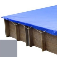 Bache hiver gris pour piscine bois original 834 x 490