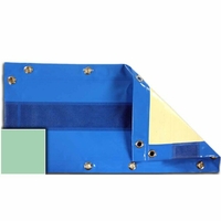 Bâche opaque piscine Cerland Octo 4.60 x 3.10 m Amande