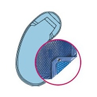 Bâche Quatro Bleu Solaire Modèle Amazonite Alliance piscines