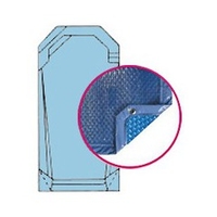 Bâche Quatro Bleu Solaire Modèle Carneol Alliance piscines
