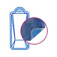 Bâche Quatro Bleu Solaire Modèle Corfou piscines PID