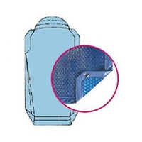 Bâche Quatro Bleu Solaire Modèle Grenat Alliance piscines
