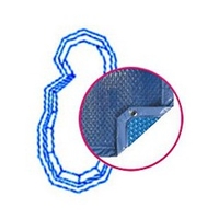 Bâche Quatro Bleu Solaire Modèle Ikaria piscines PID