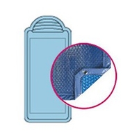 Bâche Quatro Bleu Solaire Modèle Jade Alliance piscines