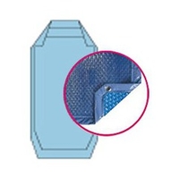 Bâche Quatro Bleu Solaire Modèle Rubis Alliance piscines