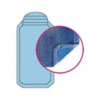 Bâche Quatro Bleu Solaire Modèle Saphir Alliance piscines