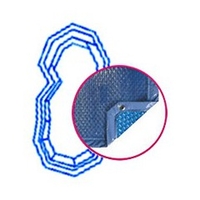 Bâche Quatro Bleu Solaire Modèle Sikinos piscines PID