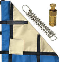 Bâches hiver FRIMAS Opaque piton escamotable laiton