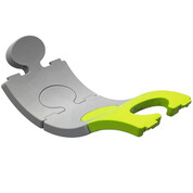 Bain de soleil flottant Hoom Gris/Vert