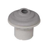 Bouche de refoulement grise pour piscine liner