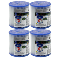 Cartouche de filtration Intex type H - Lot de 4