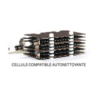 Cellule J200SC compatible pour Justchlor® J200 autonettoyante - 7 grilles 140 x 65 mm