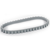 Chenille grise courte pour robot Dolphin unitaire