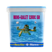 Mini Galets de Chlore choc pastille 125 gr - Seau de 5 kg