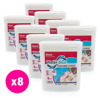 Chlore choc Waterblue pastilles 20g - 8 x 5 kg