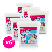 Chlore lent waterblue galets 250g - 6 x 5 kg