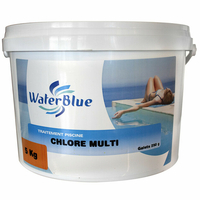 chlore multifonctions waterblue galets 250g 10kg 11373