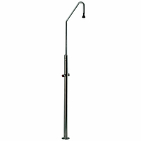 Douche avec 1 pommeau et 1 robinet