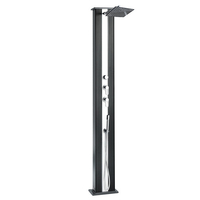 Douche Hybride Dada 37 l - anthracite/alu brossé  + rince pieds 