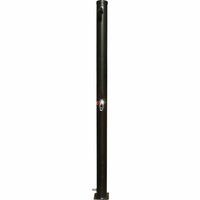 Douche solaire droite PVC noir 18 L