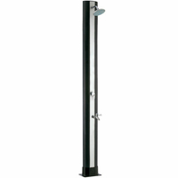 Douche solaire réservoir 35L - Pommeau XXL, rince-pied et mitigeur