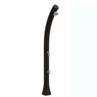 Douche solaire so happy anthracite 25l + rince pieds