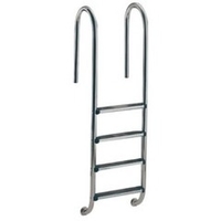 Echelle droite 3 marches inox