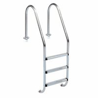 Echelle inox standard 3 marches