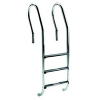 Echelle mixte 4 marches inox 