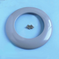 Enjoliveur projecteur Easy Line gris + vis