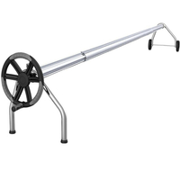 Enrouleur luxe telescopique baches été piscine de 5 à 7m