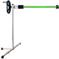 enrouleur telescopique motorise reglable sur pied pour bache a bulles largeur 4 m maximum 24128