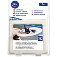 Filtre pour skimmer Ø 24 cm GRE x 10 - Piscine hors sol