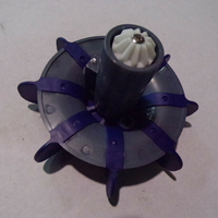 Helice de mx8, assemblage pales