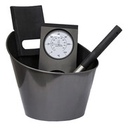 Kit accessoire sauna noir