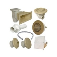 Kit N°1 pièces à sceller sables pour piscine liner