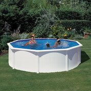 Kit piscine hors-sol acier ronde Fidji Ø 4.60 x H.1.20 m