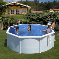 Kit piscine hors-sol acier ronde Bora Bora Ø 3.00 x H.1.20 m