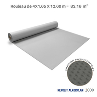 Liner Renolit Alkorplan 2000 antidérapant Gris Clair 41.25 x 4 soit 165 m² 