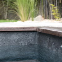 liner pvc arme aquasense black slate 33x2 soit 66ma  45653
