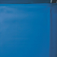 Liner bleu uni 40/100 - piscine hors sol gre ovale 500 x 300 x h.132 cm