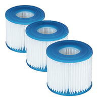 Lot de 3 filtres pour pompe 2,2 et 3m3 jilong