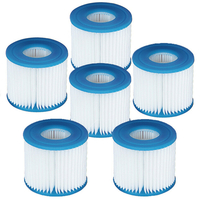 Lot de 6 Filtres pour pompe 2,2 et 3m3 jilong